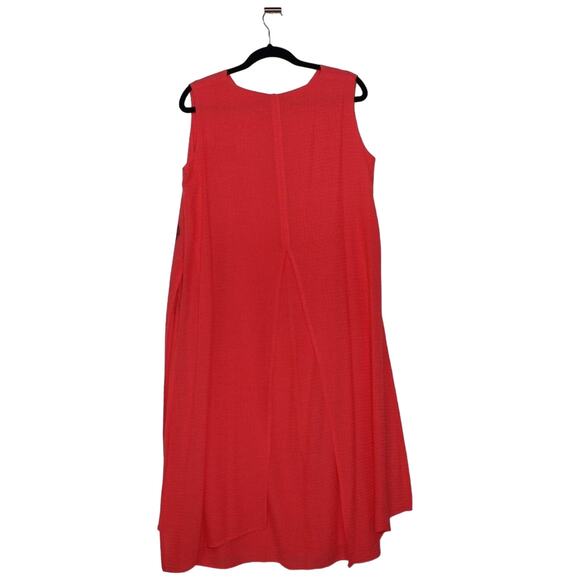 Redish Pink Mini Flowy Dress Size 10 Large - Picture 4 of 4